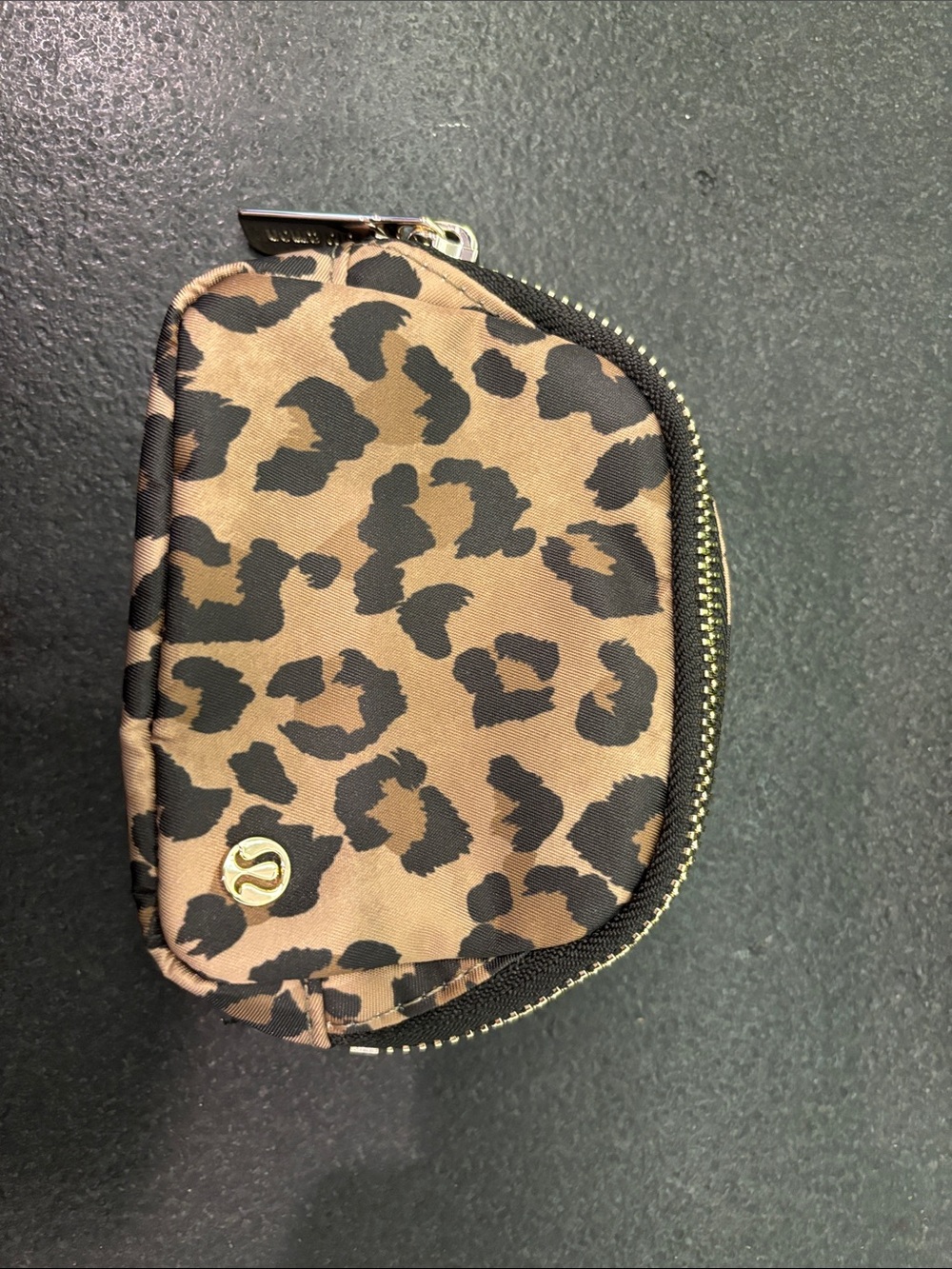 Lululemon Leopard Nano pouch